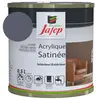 Peinture acrylique satinée gris ardoise Jafep 0,5l