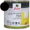 Peinture acrylique mat noir Jafep 0,5 L