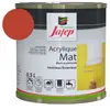 Peinture acrylique mat rouge vif Jafep 0,5 L