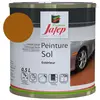 JAFEP Peinture - MARQUE - Rouge Rouille - 0,5 L - Monocouche - Mat