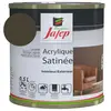 Peinture acrylique satinée taupe Jafep 0,5l 0,5 L