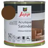 JAFEP Peinture acrylique satinée chocolat 0,5l 0,5 L