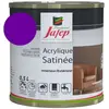 Peinture acrylique satinée violet - Jafep - 0,5l - Intérieur - Satiné - Universel