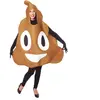 Witbaard Shit Emoticon volwassen maat