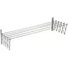 SAUVIC Séchoir à linge extensible inoxydable - 160 cm