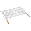 Barbecue En Zinc - GENERIQUE - Sauvique 80x40cm - Blanc - Bois