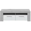 LOUNGITUDE 13Casa Corinto H01 Meuble TV Melamine 120 x 42 x 40 cm