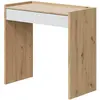 Table de bureau - NOA - Avec tiroir - Contemporain - Chêne nodi et bla...