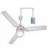 Suinga - Ventilateur de plafond avec lumière 120 cm 60W, Programmable, Silencieux, télecommande avec cable