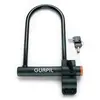 Antivol U fourche avec support Gurpil - noir - 195 x 245