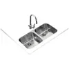 TEKA Évier double Teka 10125150 BE 2C 765 Acier inoxydable