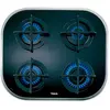 Cuisinière à gaz - TEKA - CG.1 4G AI AL - 4 brûleurs - Verre - Noir