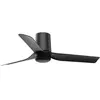 Faro Mini Punt Tub Petit Ventilateur De Plafond Dc Noir 6 Vitesses