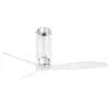 FARO Ventilateur de plafond dc Tube Chrome