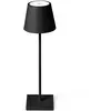 Lampe de jardin noire - FARO - Toc - LED intégrée - Extérieur - Métal