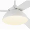 FARO BARCELONA Ventilateur de plafond Rodas dc Blanc 132 cm avec led