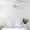 Faro HVAR Ventilateur de plafond blanc avec lumière LED