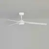 Faro PUNT Ventilateur de plafond blanc à 3 pales avec moteur à courant...