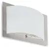 Faro DIULA-Applique murale Verre givré & Métal L32cm