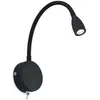 FARO BARCELONA LOKE - Applique/Liseuse LED Noir H20cm