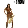 Atosa "Holbewoner outfit voor dames  - Verkleedkleding - XL"
