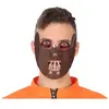 ATOSA - Kannibaal half masker voor volwassenen