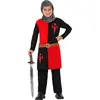 Gadgetfete Déguisement pour Enfants Guerrier médiéval (2 Pcs) Taille 10-12 Ans