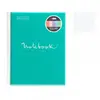 Cahier - A4 (21x29,7cm) - Petits carreaux - 80 pages - couverture en p...