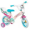 Toimsa vélo 12" Hello Kitty Enfant Garçon, Rose pâle, PeTête Taille