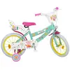 Vélo de ville TOIMSA - Peppa Pig 16'' - Rose - Siège réglable - Roues d'entraînement
