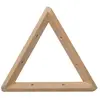 Equerre Triangle En Pin Brut 20 Cm