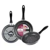 MAGEFESA K2 Gransasso - Lot de 3 poêles 20/24/28 cm