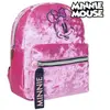 Artesanía Cerdá - Sac à dos velours rose Minnie Mouse Disney 26cm Rose
