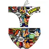 Turbo Yeah Comic Zwemslip Veelkleurig L Man
