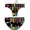Turbo Tetris Zwemslip Zwart 4XL Man