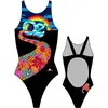Turbo Oz World Pro Resist Zwemkleding Zwart 2XL Vrouw