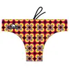 Turbo Flower 70 Zwemslip Groen,Geel 2XL Man
