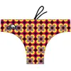 Turbo Flower 70 Zwemslip Groen,Geel S Man