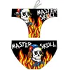 Turbo Master Halloween Skulls Zwemslip Zwart M Man