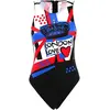 Turbo London Love 89557 Zwemkleding Zwart 2XL Vrouw
