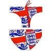 Turbo England Shield Zwemslip Rood,Blauw L Man