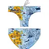 Turbo Atlantida Zwemslip Oranje,Blauw 3XL Man