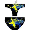 Turbo Sweden Crown Zwemslip Blauw,Zwart 3XL Man