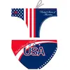 TURBO USA 2012 Zwemslip Heren - Navy / Red - M