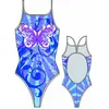 Turbo Butterfly Star Zwemkleding Blauw M Vrouw