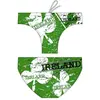 Turbo Ireland Zwemslip Groen,Wit 3XL Man