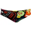 Turbo Halloween Skulls Zwemslip Veelkleurig M Man