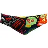 Turbo Halloween Skulls Zwemslip Rood,Zwart L Man