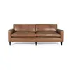 Canapé en cuir - Giner y Colomer - Camel - 220cm - Style Scandinave