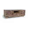 Meuble TV - Giner y Colomer - Bois Manguier Récupéré - 180 cm - Marron